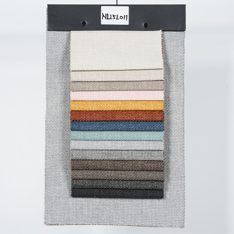 Kalın Şerit Polyester Koltuk Kumaşı
